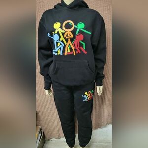 Alan Animation Becker Hooded Sweater & Sweat Pants 2 Piece Set✨️ NEW✨️